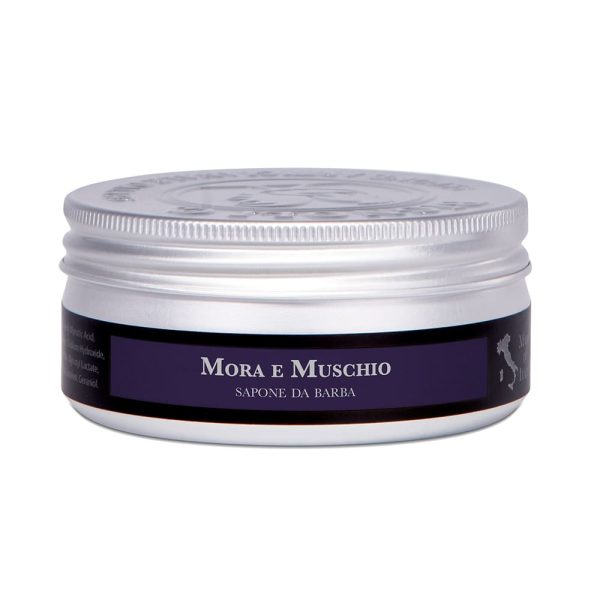Saponificio Bignoli crema de afeitar mora e muschio 175gr