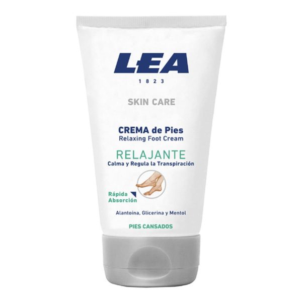 Lea crema para pies Hidratante y Relajante de Rápida Absorción 125ml