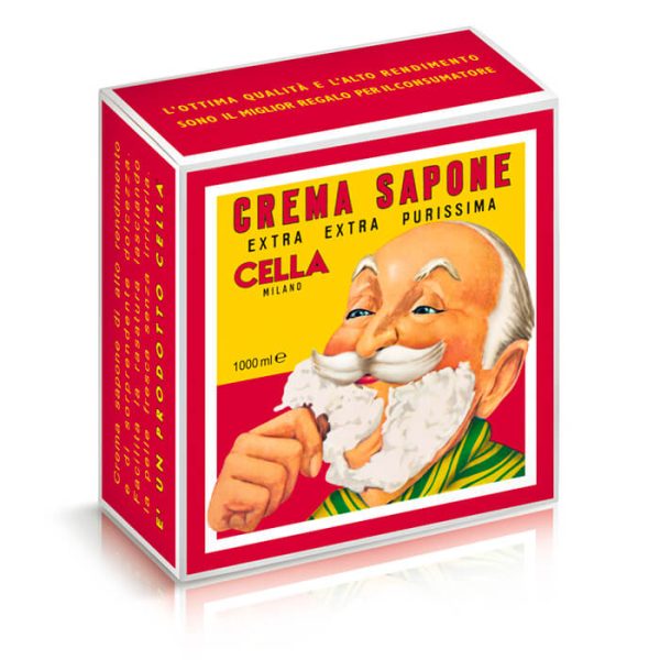Cella Milano crema de afeitar profesional tamaño 1kg