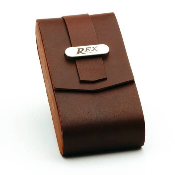 custodia-rasoio-sicurezza-ambassador-xl-rex-supply.jpg Estuche Rex XL para maquinillas de afeitar Espuma Horween y Maderas de Nogal- 102