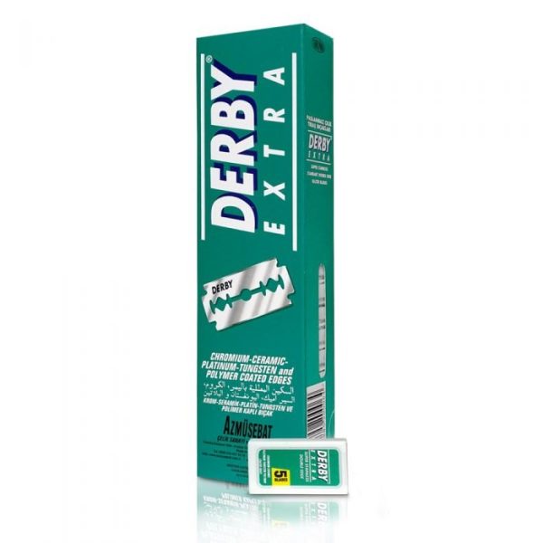 100 Cuchillas de Afeitar Derby Extra