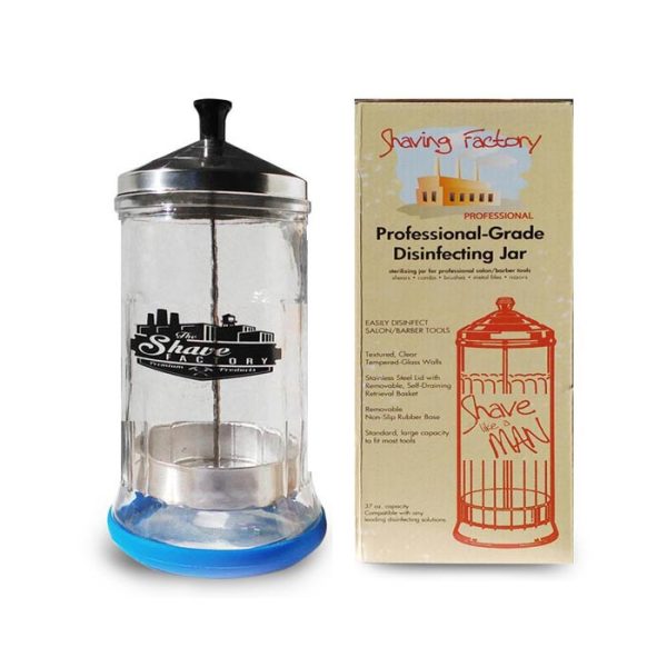 disinfectingJAR_small.jpg The Shave Factory tarro desinfectante 620ml