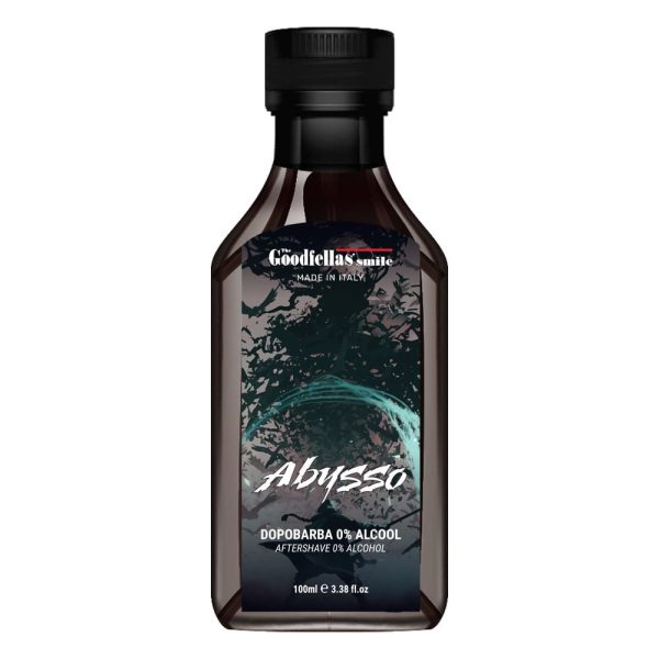 La sonrisa de Goodfellas fluido para después del afeitado Abysso cero alcohol 100ml