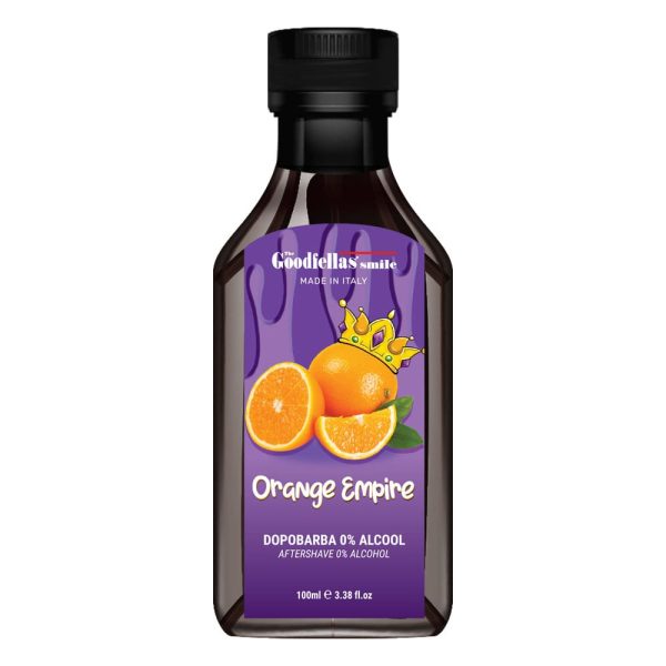 dopobarba-0-alcool-orange-empire-the-goodfellas-smile.jpg After Shave fluido The Goodfellas' Smile Orange Empire cero alcohol 100ml