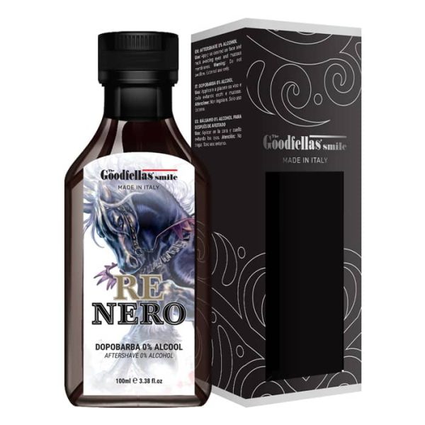 dopobarba-0-alcool-renero-scatola-the-goodfellas-smile-1-1.jpg After Shave Fluido La Sonrisa De Goodfellas Re Nero Zero Alcohol 100ml