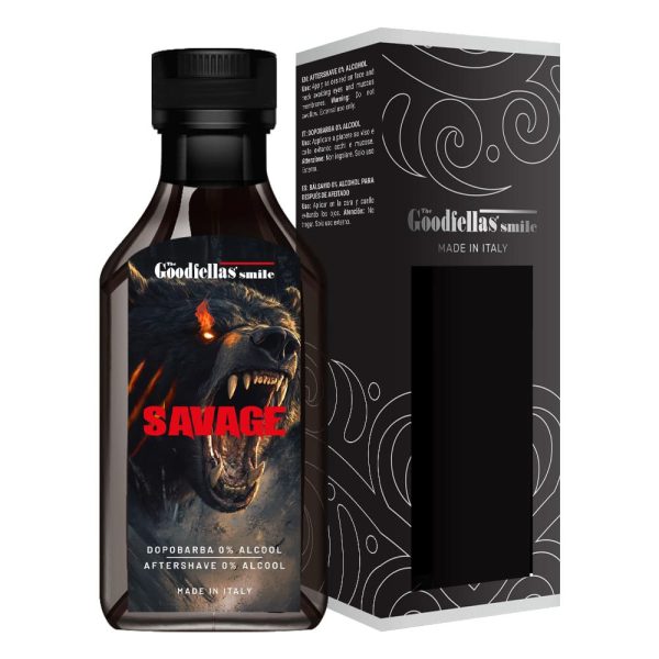 After Shave Fluido Sonrisa De Goodfellas Savage Zero Alcohol 100ml