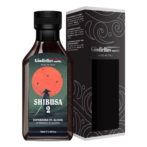 After Shave Fluido La Sonrisa De Goodfellas Shibusa 2 Sin Alcohol 100ml