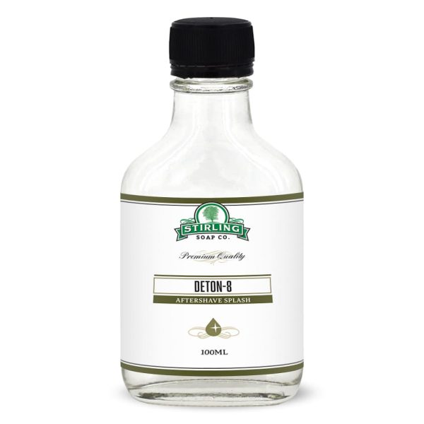Stirling Soap Company aftershave deton-8 100ml