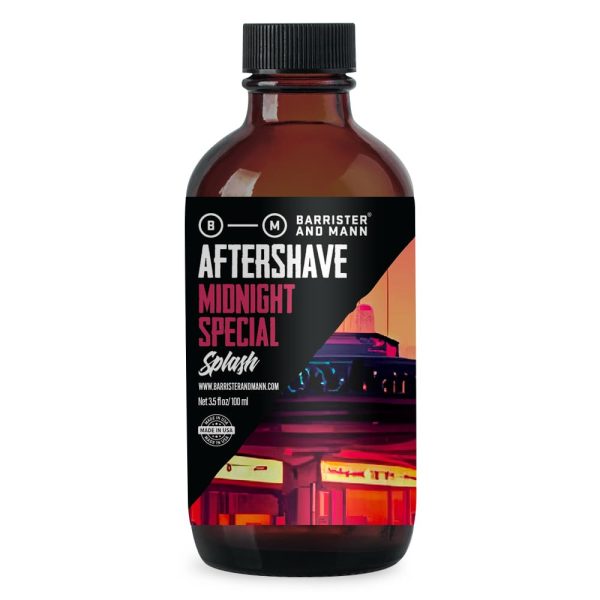 Barrister and Mann aftershave Especial Medianoche 100ml