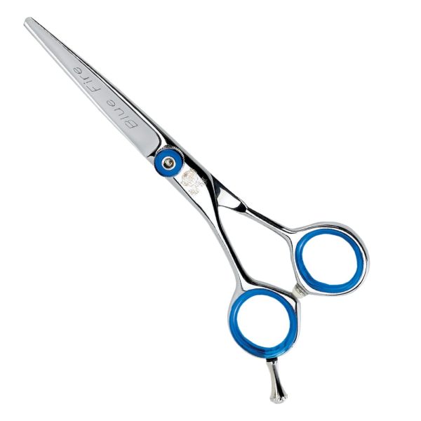 forbice-blue-fire-serie-regular-sinistro-kiepe.jpg Tijeras de peluquería Kiepe serie fuego azul regular para zurdos 5.5″