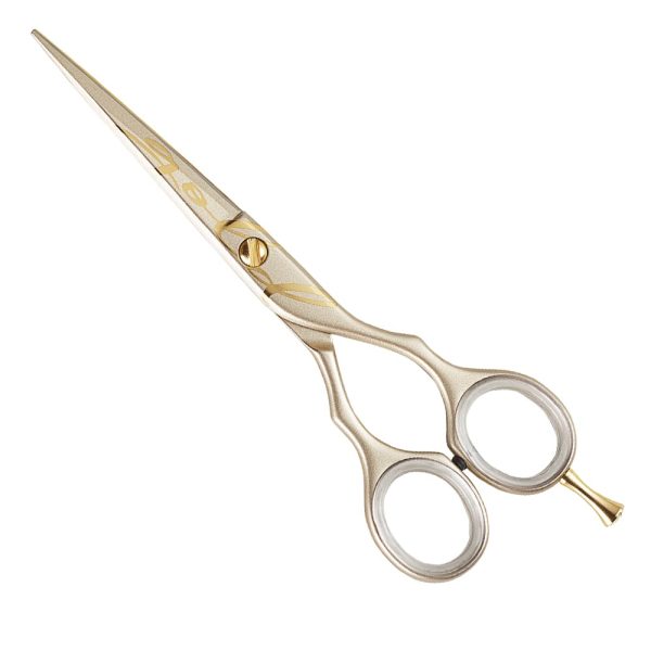 Tijeras de peluquería Kiepe lujo oro 5,5″