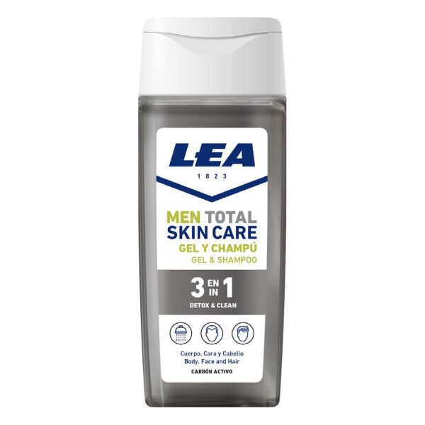 Lea gel de ducha y Champú Detox & Clean 3 en 1 300ml