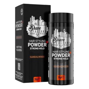 hair-styling-powder-30g-strong-hold-the-shave-factory.jpg The Shave Factory cera en polvo para el cabello Fijación Fuerte 30g