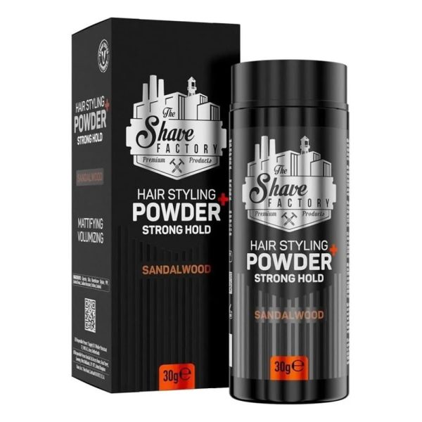 The Shave Factory cera en polvo para el cabello Fijación Fuerte 30g