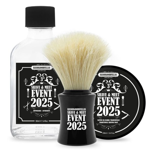 Set de afeitado Rasoigoodfellas Shave & Meet Event 2025