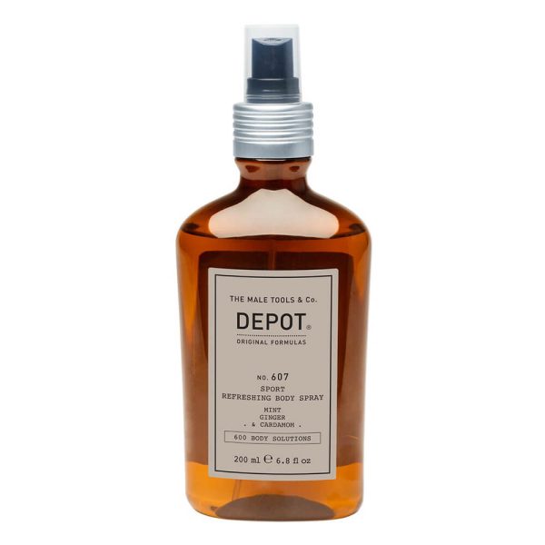 Depot 607 spray corporal refrescante deportivo 200ml