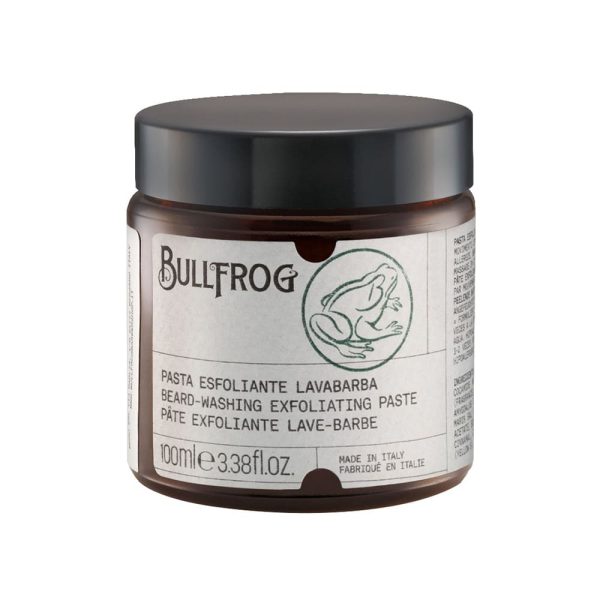 Pasta exfoliante lavado de barba Bullfrog 100ml