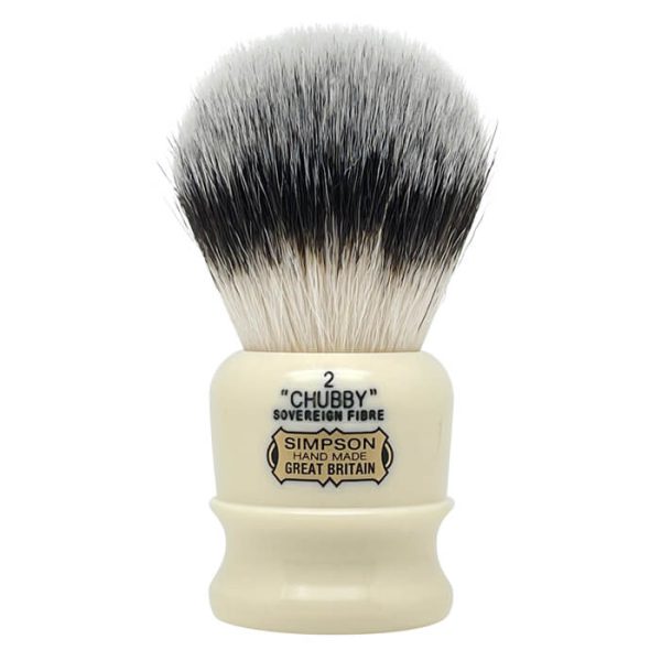 pennello-barba-chubby2-simpsons.jpg Brocha de Afeitar Simpsons Chubby 2 Fibra Sintética Grado Soberano