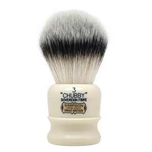 pennello-barba-chubby3-simpsons.jpg Brocha de Afeitar Simpsons Chubby 3 Fibra Sintética Grado Soberano