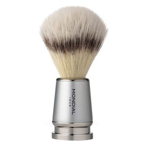 pennello-da-barba-run-sv-eco-mondial-1908.jpg Brocha de afeitar Mondial EcoSilverpunta Sintética Plata Satinada