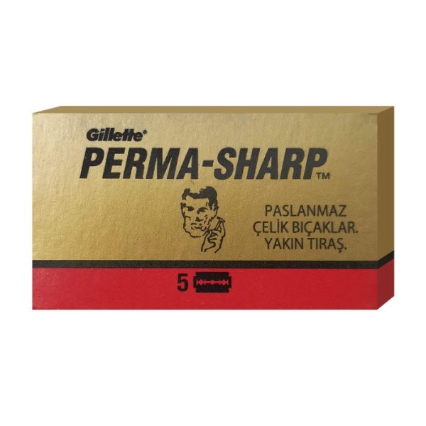 5 láminas de barba Perma-Sharp