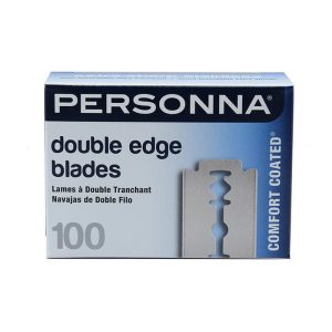 100 Cuchillas de afeitar Personna Lab Blue Comfort Coated