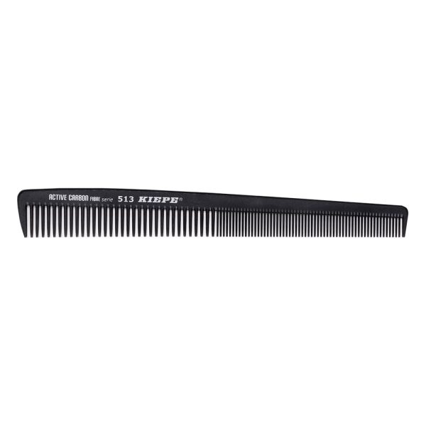 pettine-professionale-fibre-carbonio-180x22-kiepe.jpg Peine Kiepe fibra de carbono activo serie 513 180x22mm