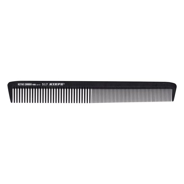pettine-professionale-fibre-carbonio-220x30-kiepe.jpg Peine Kiepe fibra de carbono activo serie 517 220x30mm