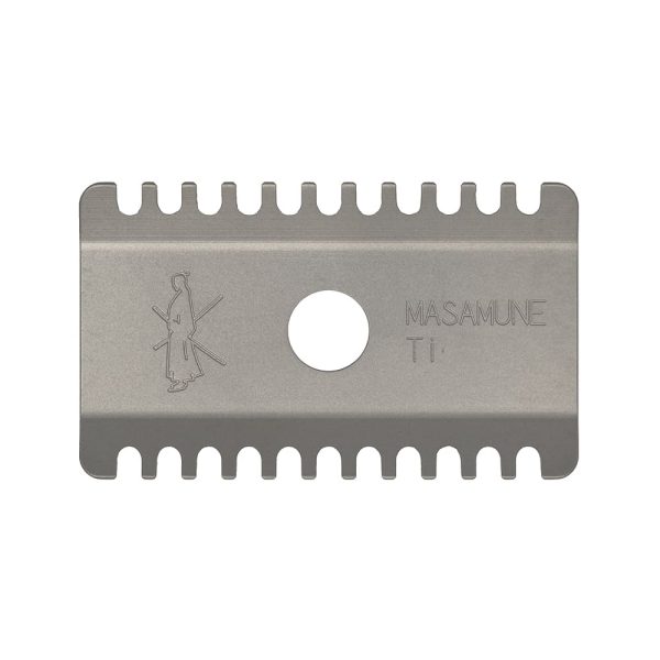 Placa de recambio Tatara peine abierto titanio Masamune – Mate