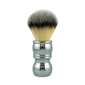 plissoft_chrome.jpg Brocha de afeitar Razorock sintetica plissoft cromada 24mm