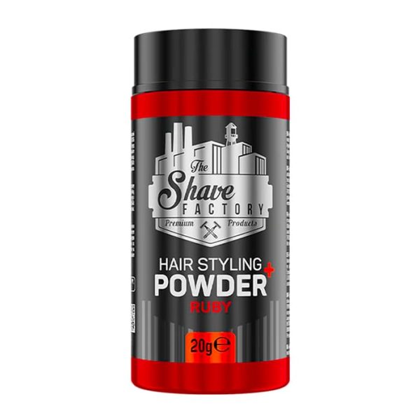 The Shave Factory polvos voluminizadores para el cabello con efecto mate Ruby 20g