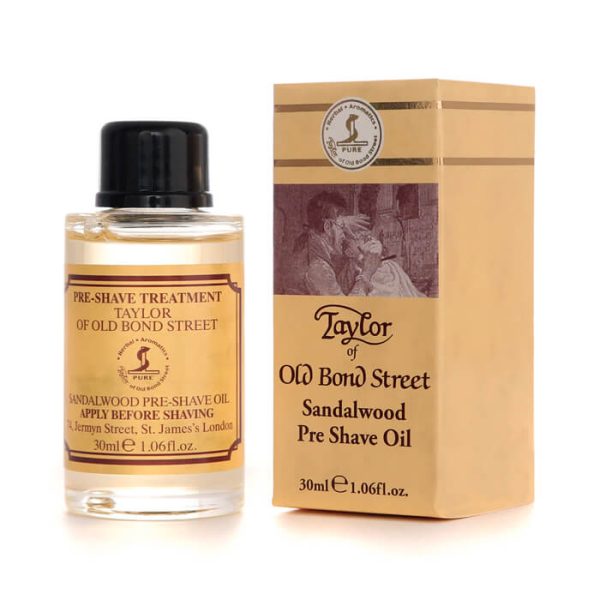 Taylor Of Old Bond Street aceite pre-afeitado sándalo 30ml
