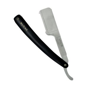 rasoi-mano-libera-vanta-ra111-nero.jpg Maquinilla de afeitar Vanta de hoja completa negra con palanca de bloqueo