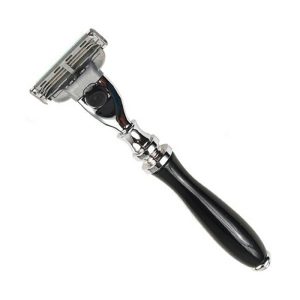 rasoio-111b-m3-parker.jpg Maquinilla de afeitar Parker Mach 3 mango negro