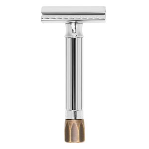 rasoio-sicurezza-500-progress-chrome-brass-merkur.jpg Maquinilla de afeitar Merkur regulable cromada Progress 500