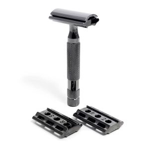 Maquinilla de afeitar Rockwell 6c cromada gun metal