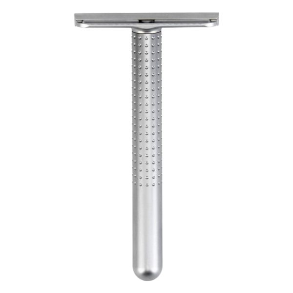 Maquinilla de afeitar Tatara Amakuni de un solo filo Acero Mate