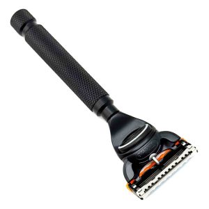 rasoio-sicurezza-chrfus-blk-fusion-parker.jpg Maquinilla de afeitar Parker Chrfus Negro Compatible con Fusion