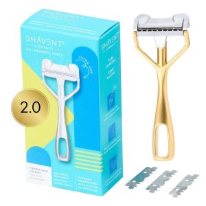 Maquinilla de afeitar Shavent de un solo filo Compact 2.0 Magnetic Gold