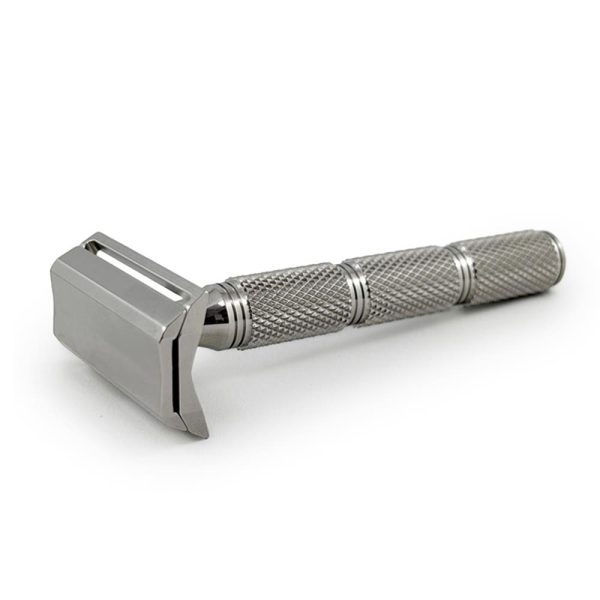 rasoio-sicurezza-daily-smooth-plus-super-knurl-razorock.jpg Maquinilla de afeitar Razorock Daily Smooth Plus con mango Super Knurl