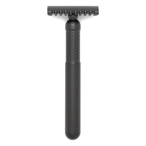 rasoio-sicurezza-masamune-nodachi-open-comb-dark-tatara.jpg Maquinilla de afeitar Tatara peine abierto acero inoxidable Masamune Nodachi oscuro