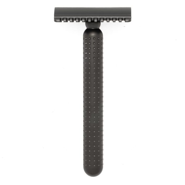 rasoio-sicurezza-masamune-open-comb-dark-tatara.jpg Maquinilla de afeitar Tatara peine abierto Masamune Acero inoxidable oscuro