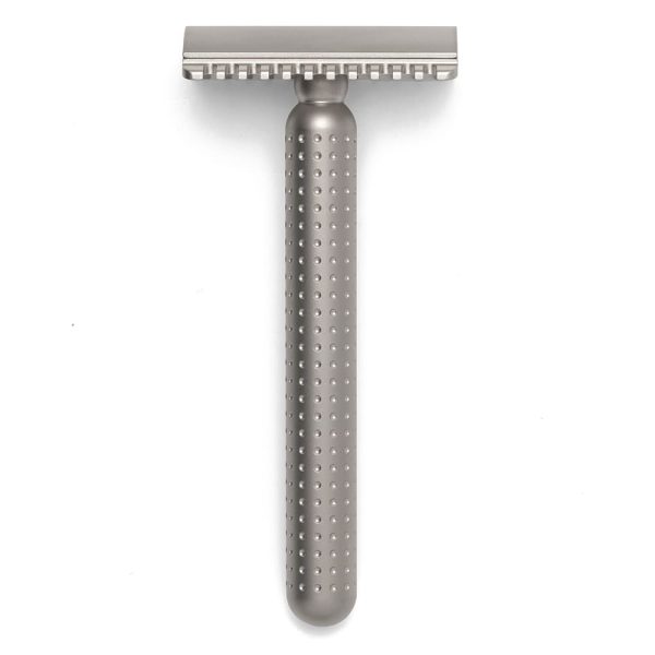rasoio-sicurezza-masamune-open-comb-matte-tatara.jpg Maquinilla de afeitar Tatara peine abierto acero inoxidable Masamune Mate