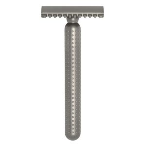 rasoio-sicurezza-masamune-titanium-open-comb-matte-tatara.jpg Maquinilla de afeitar Tatara peine abierto titanio Masamune Mate