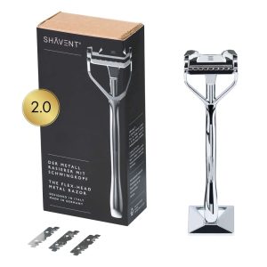 Maquinilla de afeitar Shavent de un solo filo Original 2.0 Magnetic Force cromada