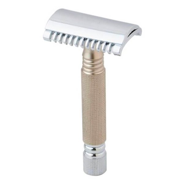 rasoio-sicurezza-ssh-02S-open-comb-peal-shaving.jpg Maquinilla de afeitar Pearl Safety SSH-02 peine abierto plateado