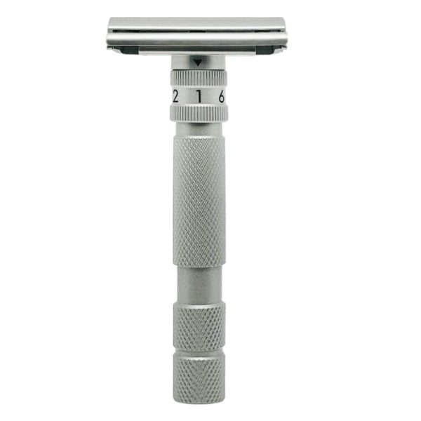 Maquinilla de afeitar Rockwell T2 en acero inoxidable