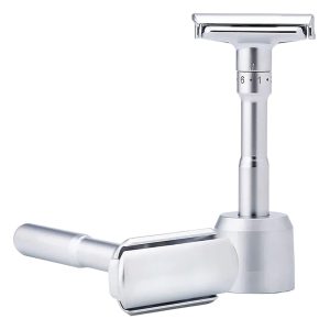 rasoio-sicurezza-variabile-opaco-the-shave-factory.jpg Maquinilla de afeitar The Shave Factory ajustable mate con soporte
