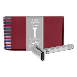 rasoio-sicurezza-vario-chrome-gentile-fatip.jpg Maquinilla de afeitar Fatip ajustable Vario Chrome Gentile peine cerrado