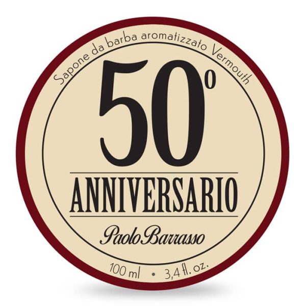 Jabón de afeitar Paolo Barrasso 50° aniversario 100ml